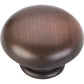 Gatsby Knob, 1-3/16" Dia.,  Brushed Oil Rubbed Bronze alt 0