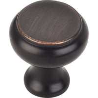Westbury Knob, 1-1/4" Dia.,  Brushed Oil Rubbed Bronze alt 0