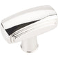 Delgado Knob, 1-9/16" O.L.,, Polished Nickel alt 0