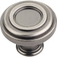 Lafayette Knob, 1-3/8" Dia.,  Brushed Pewter alt 0