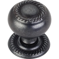 Rhodes Knob, 1-1/4" Dia., Gun Metal alt 0