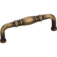 Durham Pull, 3" C/C, Antique Brushed Satin Brass alt 0