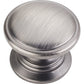 Durham Knob, 1-1/4" Dia.,  Brushed Pewter alt 0