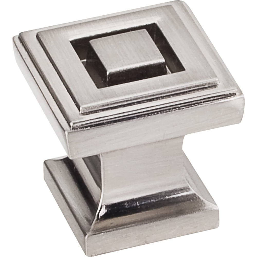  Delmar Knob 1" O.L., Satin Nickel alt 0