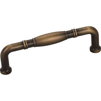 Durham Pull, 96 mm C/C, Antique Brushed Satin Brass alt 0