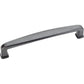 Milan 1 Plain Square Pull, 128 mm C/C, Gun Metal alt 0
