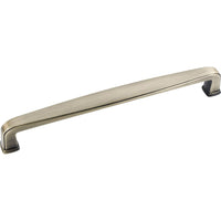 Milan 1 Plain Square Pull, 160 mm C/C, Brushed Antique Brass alt 0