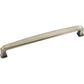 Milan 1 Plain Square Pull, 160 mm C/C, Brushed Antique Brass alt 0