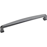 Milan 1 Plain Square Pull, 160 mm C/C, Gun Metal alt 0