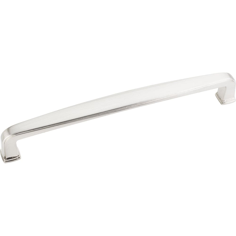 Milan 1 Plain Square Pull, 160 mm C/C, Satin Nickel alt 0