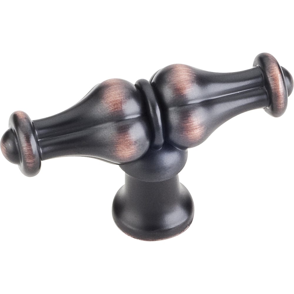  Bella "T" Knob, 2-1/4"  O.L., Brushed Oil Rubbed Bronze alt 0