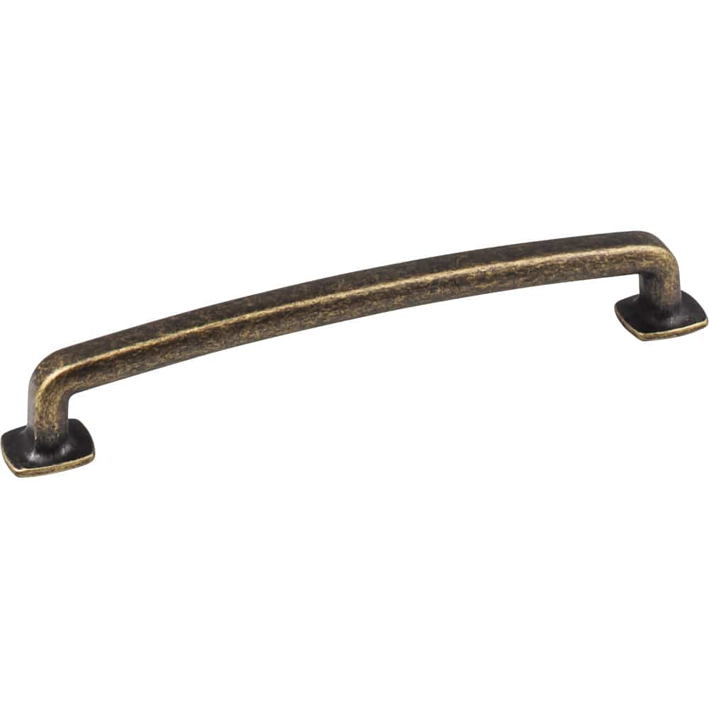 Belcastel 1 Pull, 160 mm C/C, Distressed Antique Brass alt 0