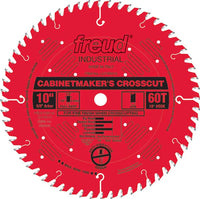 LU73R010 Cabinetmaker's Crosscut Saw Blade 10" x 5/8" bore x 60 Tooth Hi-ATB alt 0