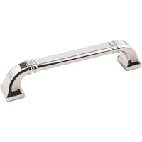 Ella Pull, 128 mm C/C, Polished Nickel alt 0