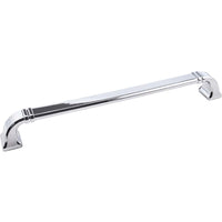 Ella Appliance Handle, 12" C/C, Polished Chrome alt 0