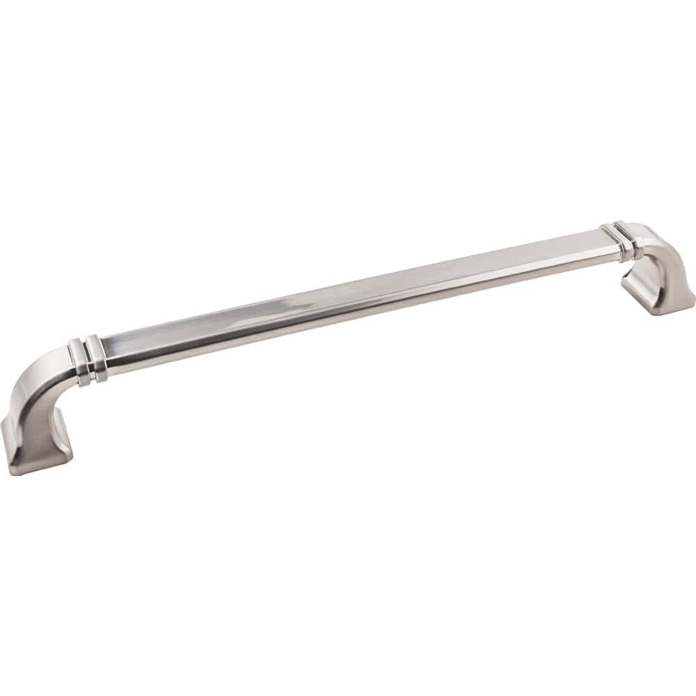 Ella Appliance Handle, 12" C/C, Satin Nickel alt 0
