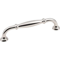 Tiffany Pull, 128 mm C/C, Polished Nickel alt 0