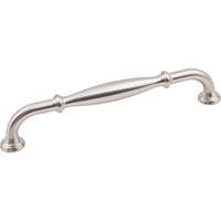Tiffany Pull, 160 mm C/C, Satin Nickel alt 0