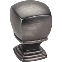  Katharine Large Knob 1" O.L.,  Brushed Pewter alt 0