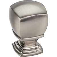  Katharine Large Knob 1" O.L.,  Satin Nickel alt 0