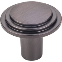 Calloway Large Knob, 1-1/4" Dia.,  Brushed Oil Rubbed Bronze alt 0