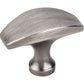 Cosgrove Knob, 1-1/2" O.L., Brushed Pewter alt 0