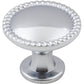 Lindos Round Knob, 1-1/4" Dia.,  Polished Chrome alt 0