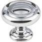 Bremen 1 Knob, 1-1/4" Dia.,  Polished Chrome alt 0