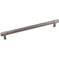 Zane Pull, 224 mm C/C, Finish  -Brushed Pewter alt 0