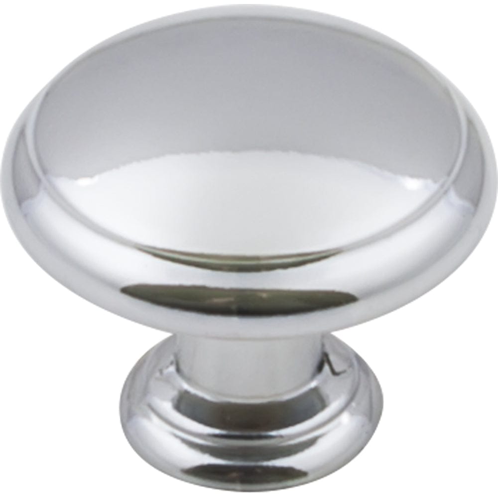 Gatsby Knob, 1-3/16" Dia.,  Polished Chrome alt 0