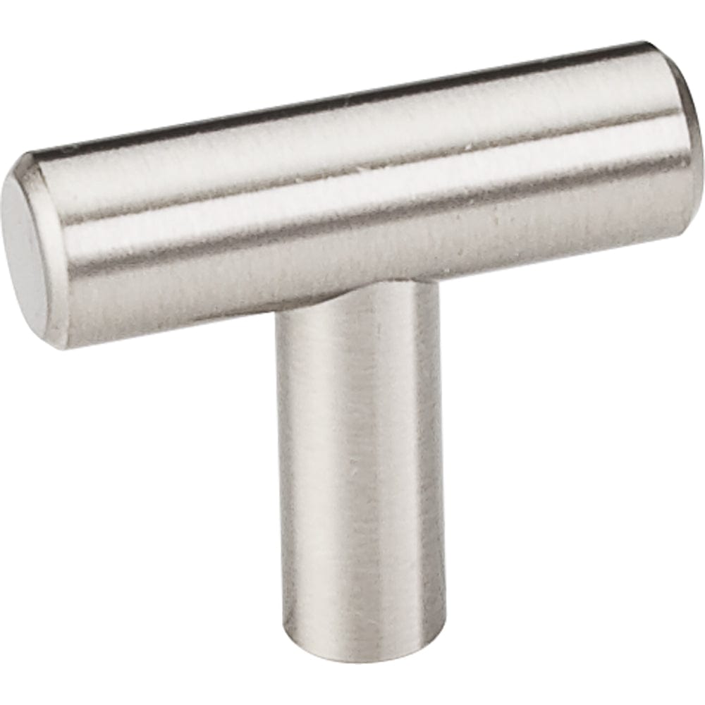 Naples "T" Knob, 1-1/2" O.L.,  Stainless Steel alt 0