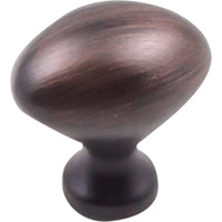 Merryville Knob, 1-1/8" O.L., Brushed Oil Rubbed Bronze alt 0