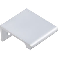 Edgefield Tab Pull, 16 mm C/C, Brushed Chrome alt 0