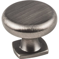 Belcastel 1 Knob, 1-3/8" Dia.,  Brushed Pewter alt 0