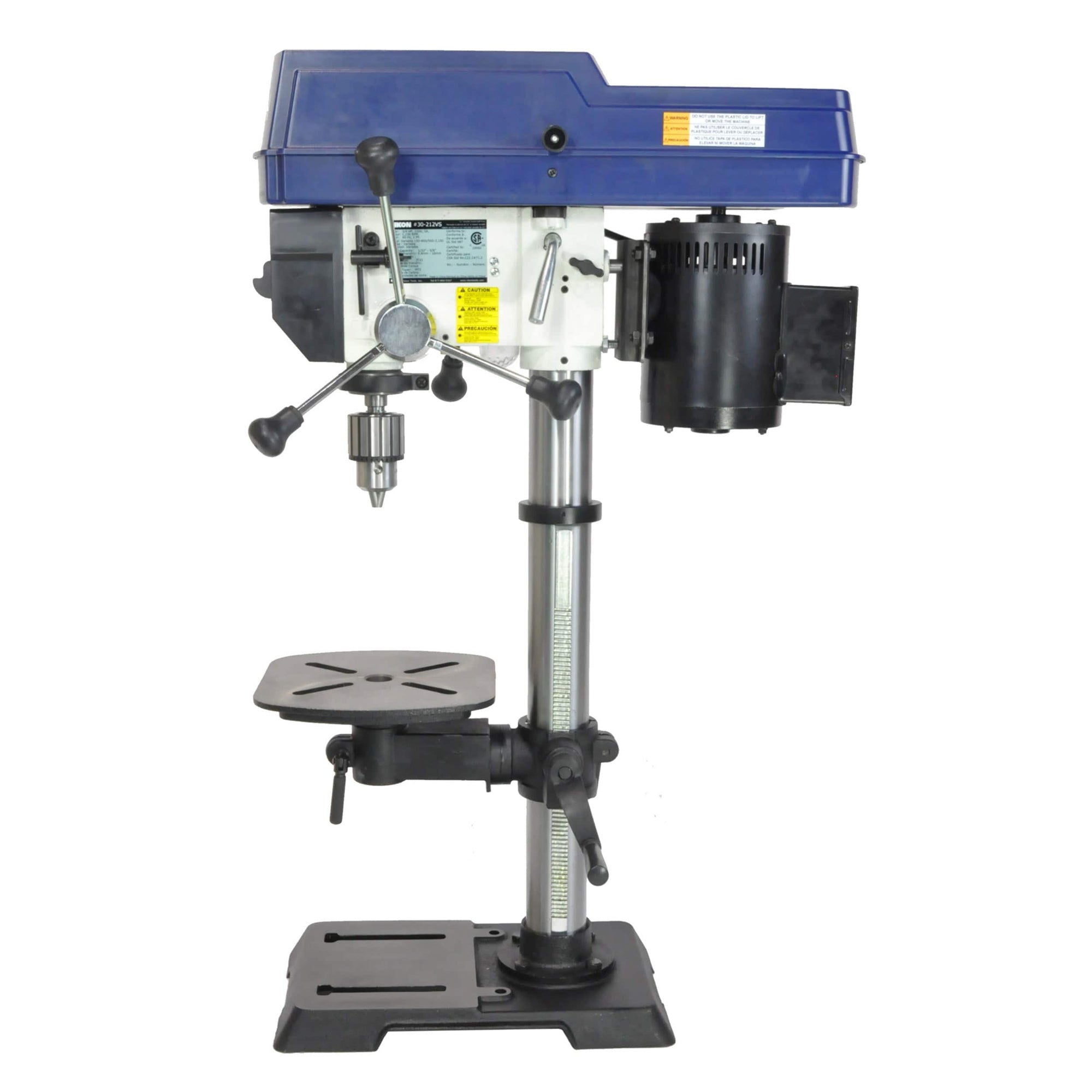 12" VS Benchtop Drill Press - 3/4 HP alt 0