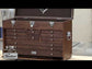GI-T24-D Dark Oak 11-Drawer Chest