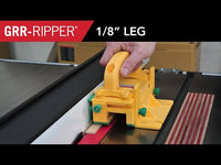 Ultra Thin Cuts On A Table Saw With 1/8\" Leg | GRR-RIPPER Accessory