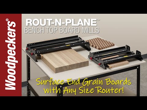 Woodpeckers Rout-N-Plane Bench Top Board Mills