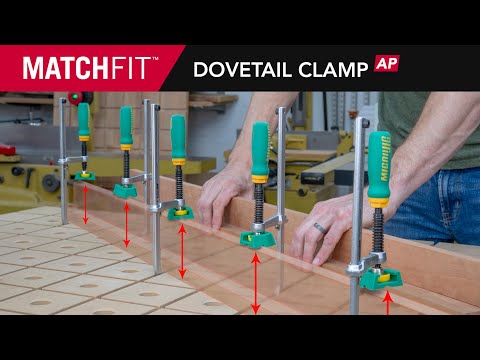 Introducing MATCHFIT Dovetail Clamp AP By MICROJIG