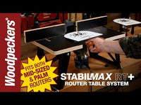 StabilMax RT+ Router Table System & Woodpeckers