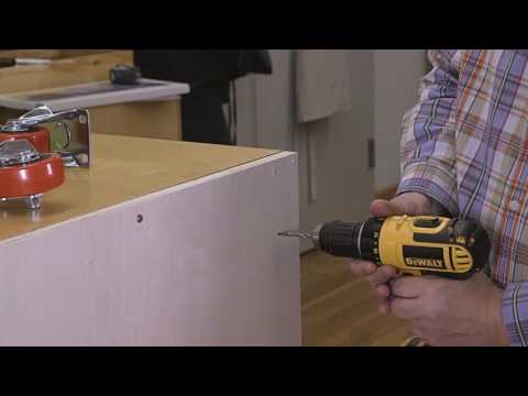 3" HD Caster - Double Locking - Swiveling - 1/2" Threaded Spindle alt 999