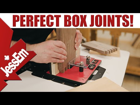JessEm Box Joint Jig - Perfect Box Joints Every Time!