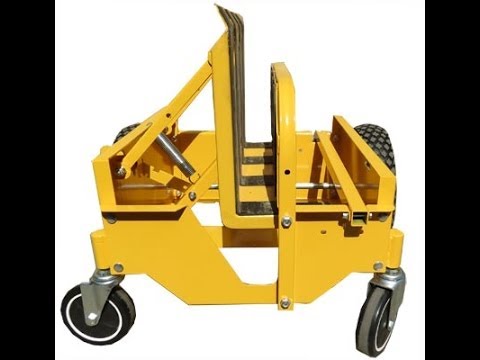 Panel Express Self Adjusting All-Terrain Cart from Saw Trax Manufacturing